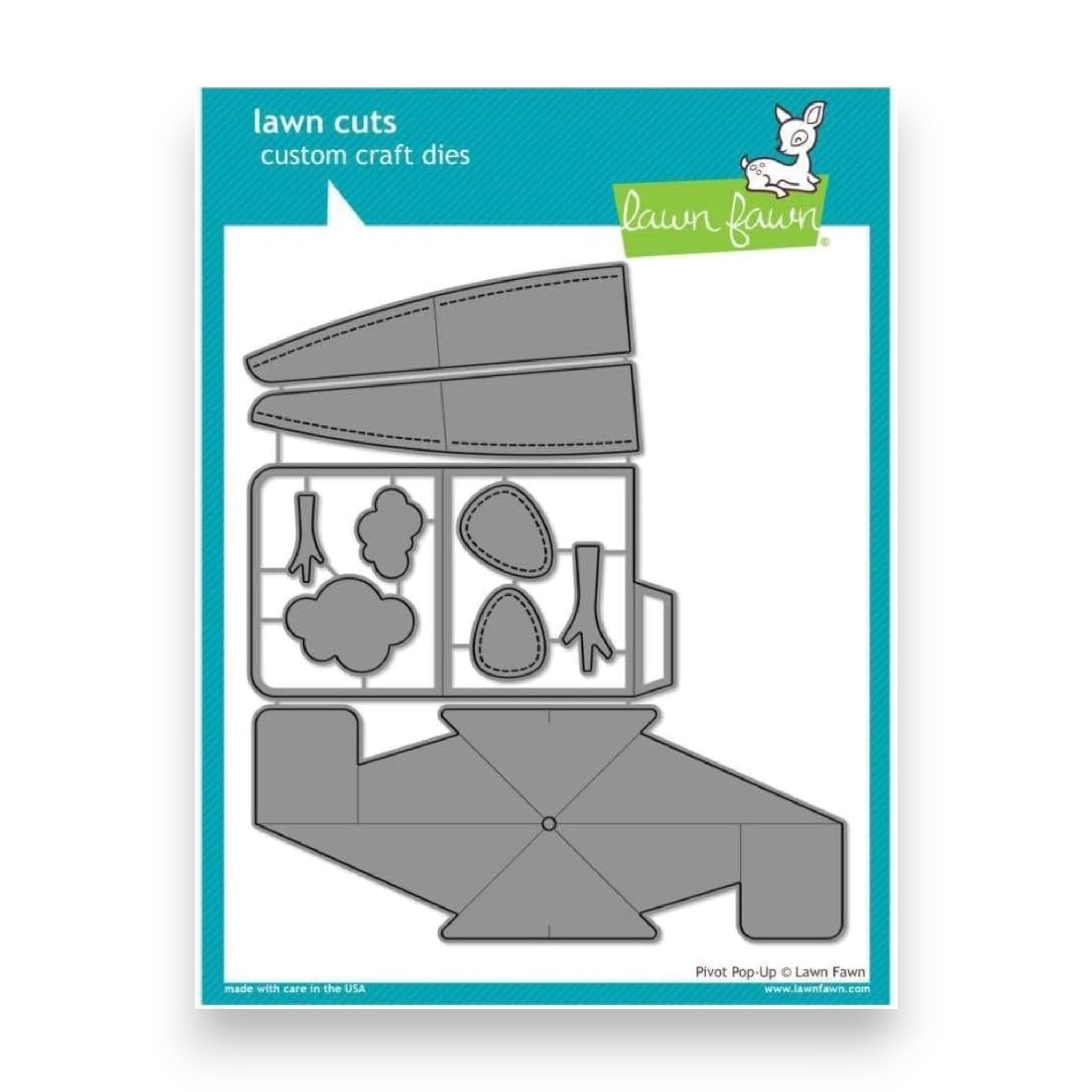 Pivot Pop-Up Cutting Die Set by Lawn Fawn